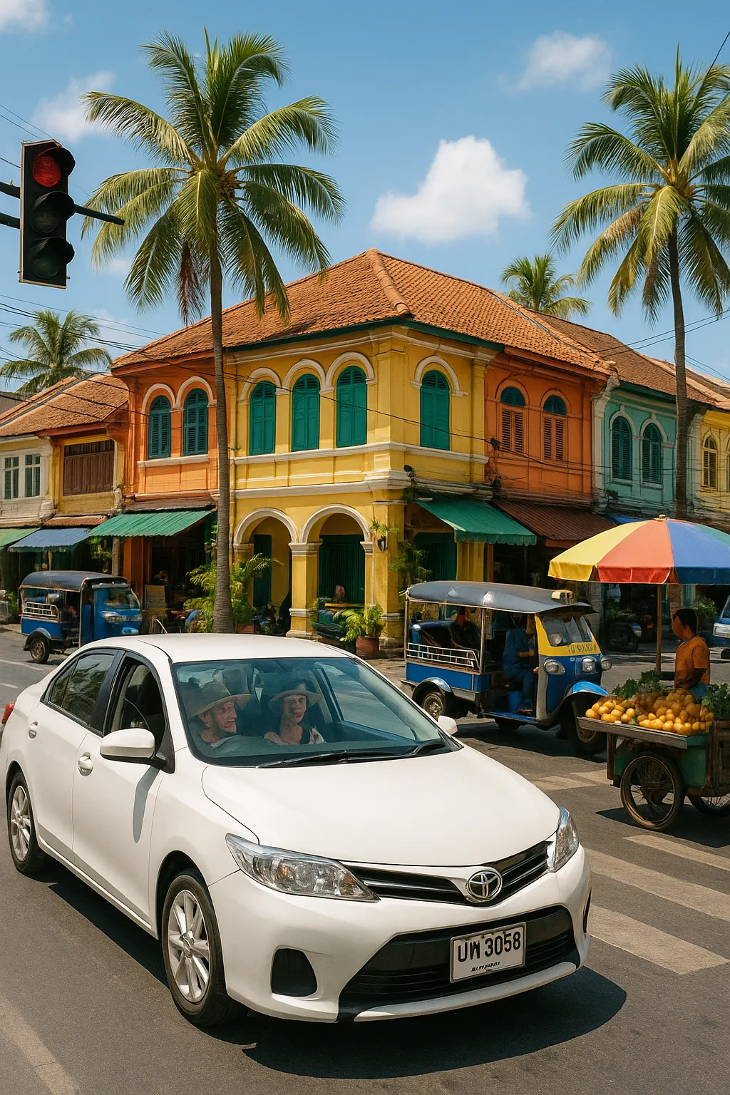 Tips for drivers in Phuket