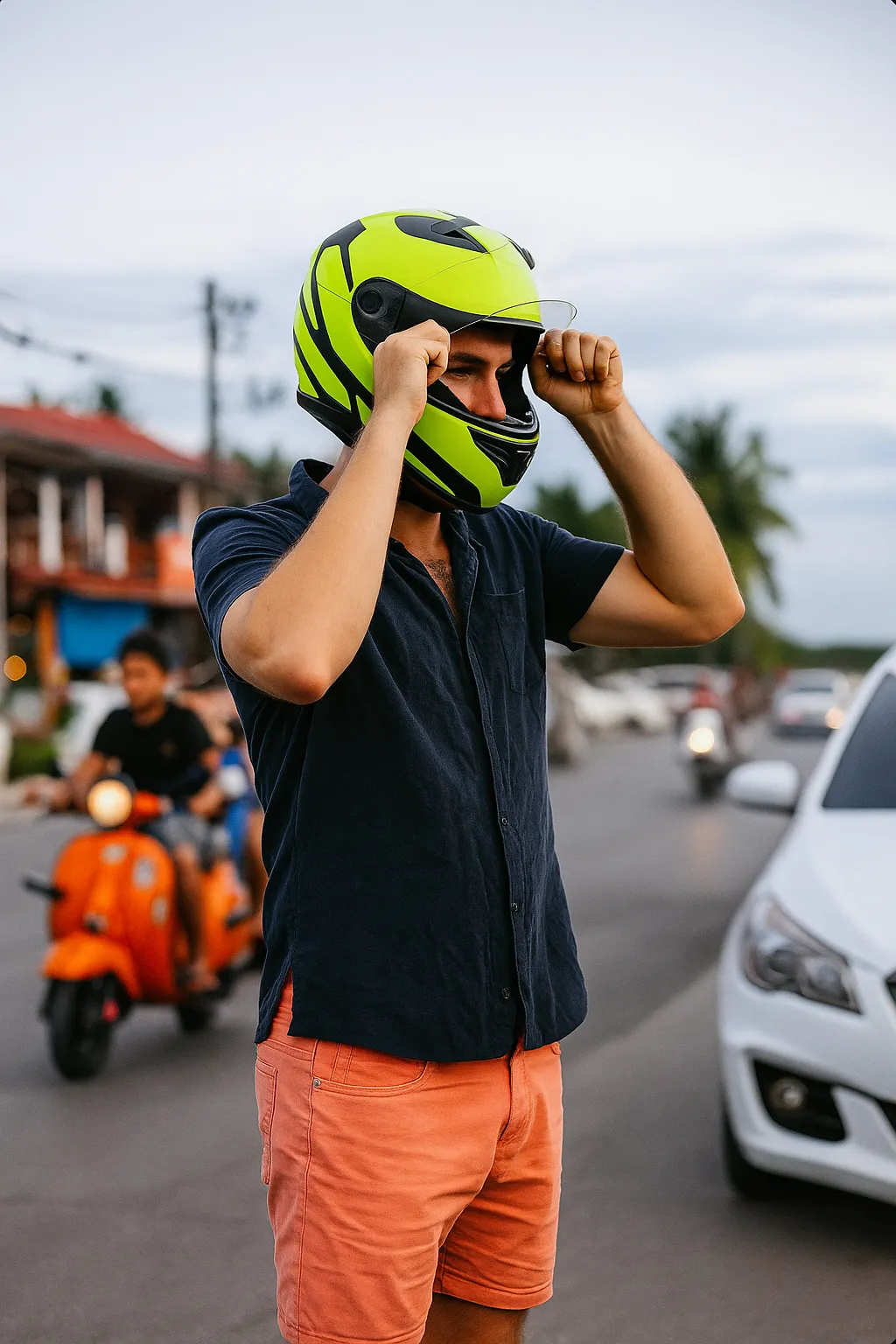Moped and Car Rental in Nai Thon
